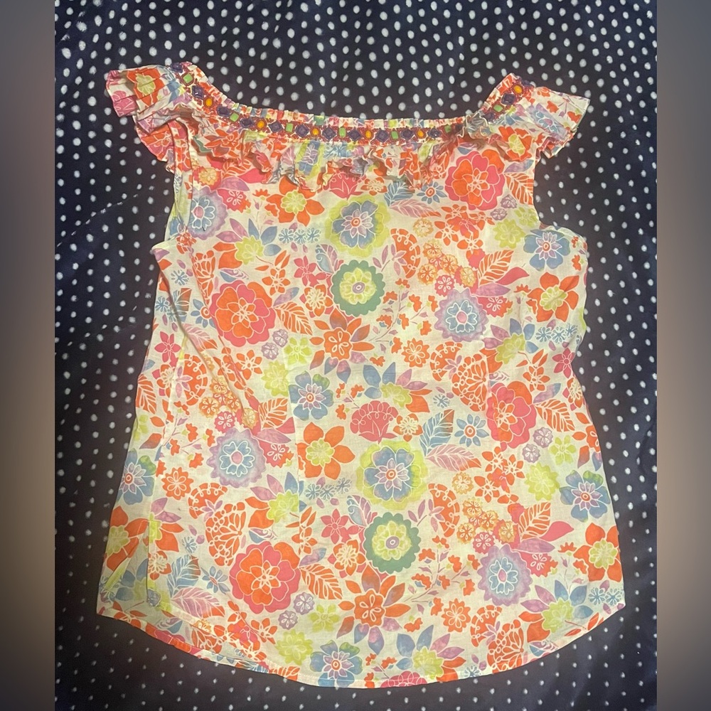 Robert Graham printed woven summer top